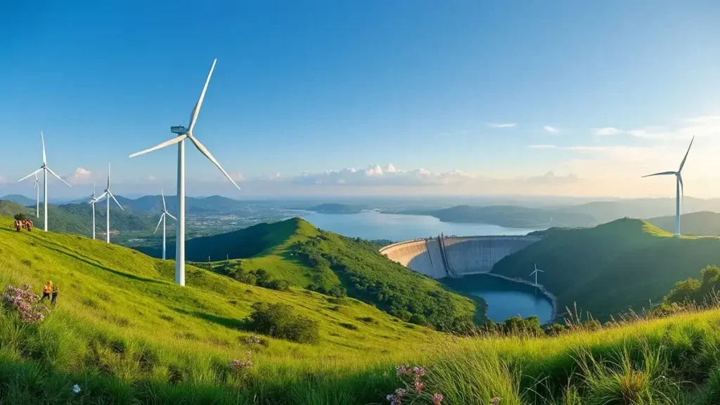 Uruguay: hoe het land 98% van zijn elektriciteit uit hernieuwbare energiebronnen produceert
